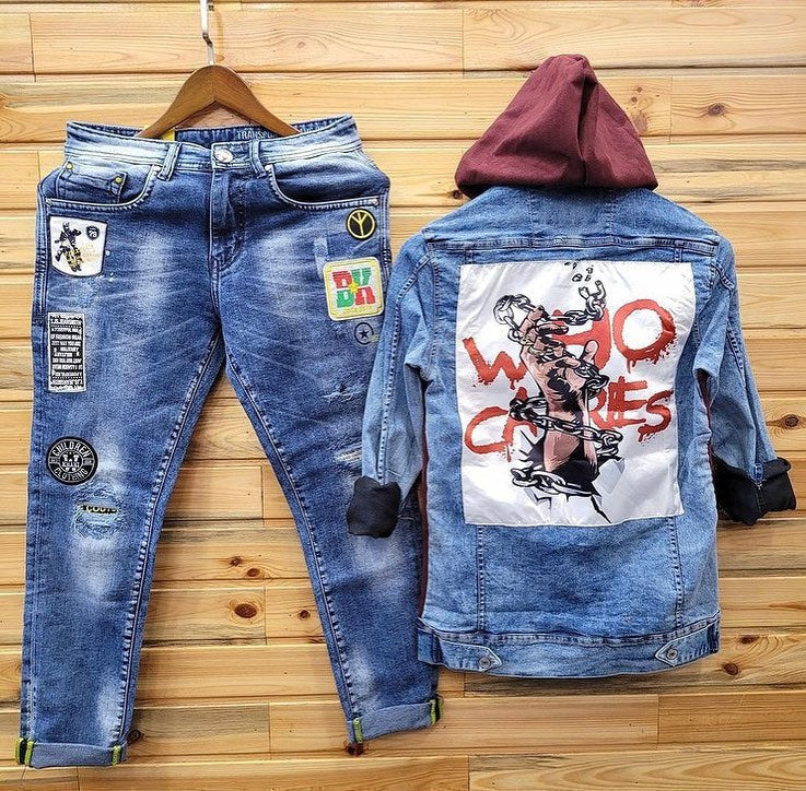 EDNR - DENIM JACKET AND PANT - COMBO