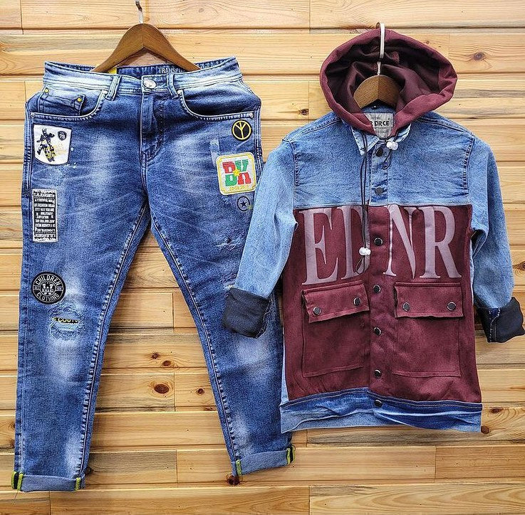 EDNR - DENIM JACKET AND PANT - COMBO