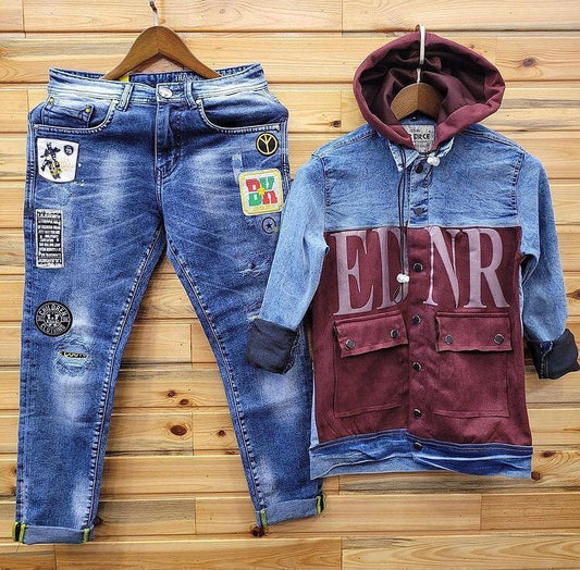 EDNR - DENIM JACKET AND PANT - COMBO