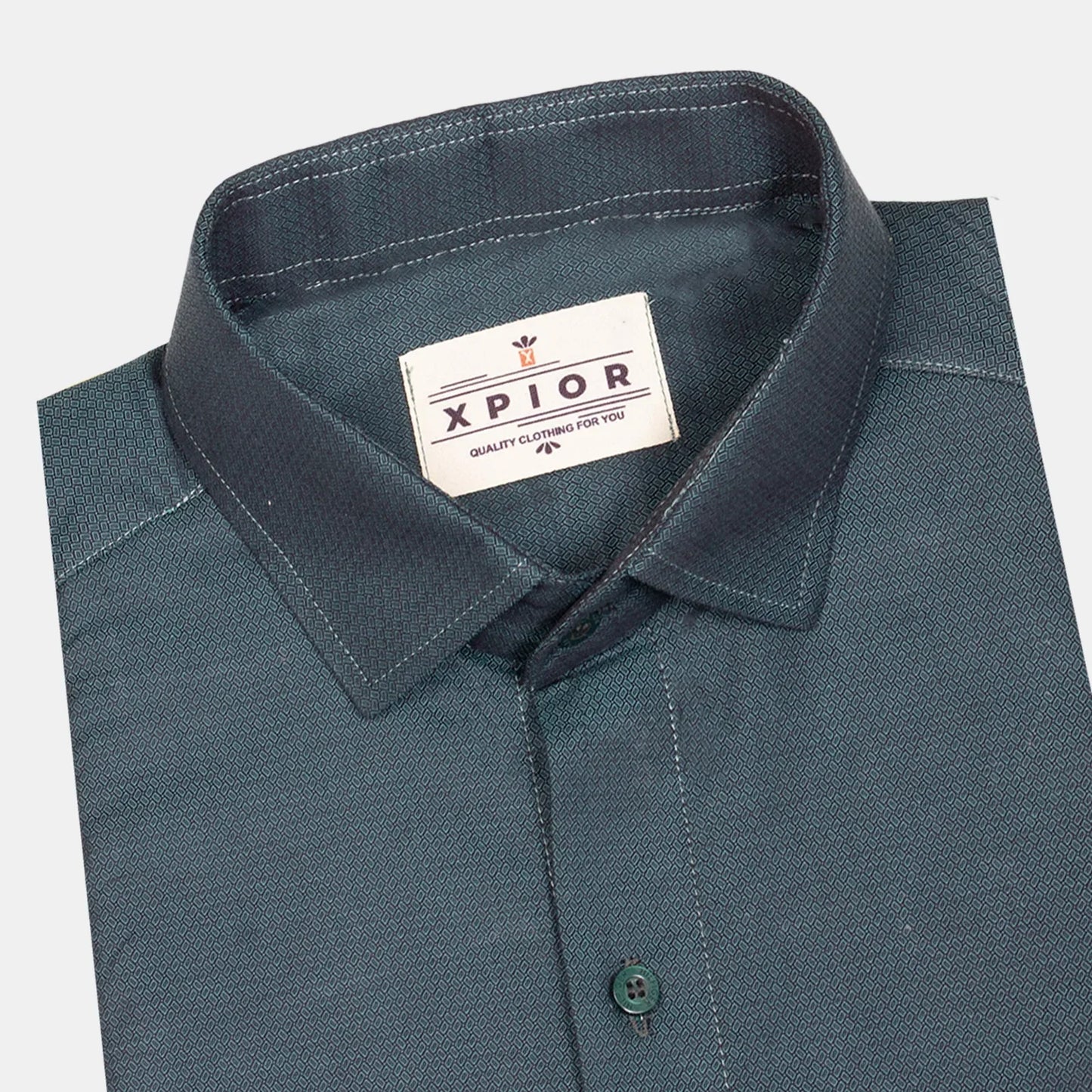 Men's Full Sleeves Plain Shirt Premium Collection Cotton Fabric English Blue