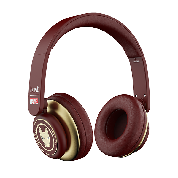 boAt Rockerz 450 - Iron Man Marvel Edition