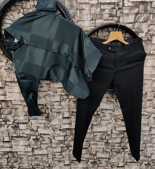 COTTON SHIRT AND PANT - COMBO