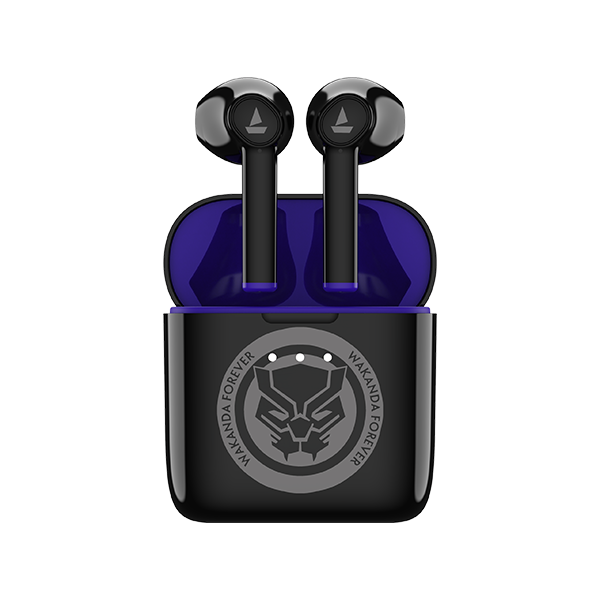 boAt Airdopes 131 - Black Panther Marvel Edition