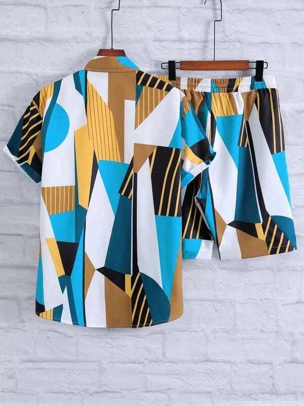 Abstract Tiles Design Co-ords Set